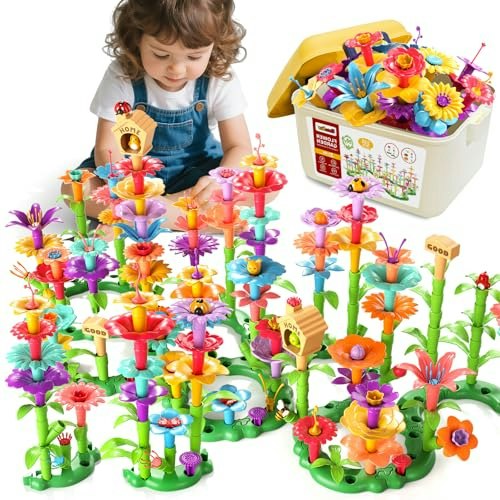 Garbo Star Flower Garden Building Toy Set: $23.99 Garbo Star Flower Garden Building Toy Set: $23.99
