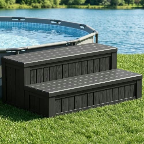 Wtfgo 36.6-Inch Hot Tub Steps with Storage: $71.99 Wtfgo 36.6-Inch Hot Tub Steps with Storage: $71.99