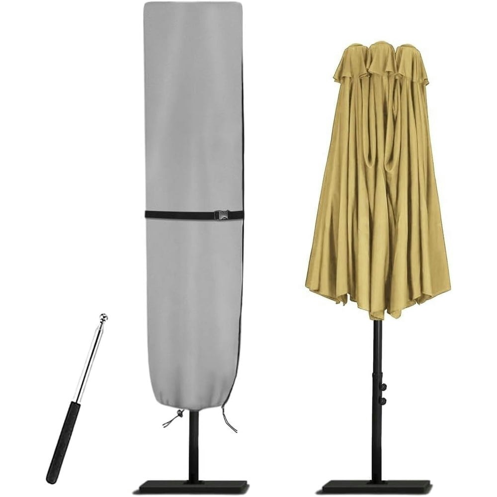 15-Foot Double-Sided Waterproof Patio Umbrella Cover: $26.99 15-Foot Double-Sided Waterproof Patio Umbrella Cover: $26.99