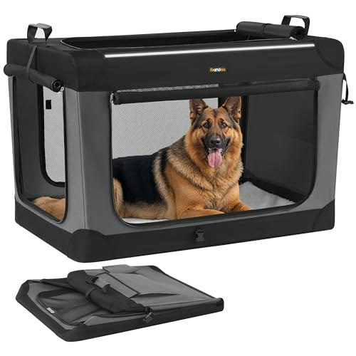Feandrea 42-Inch Collapsible Dog Crate: $84.99 Feandrea 42-Inch Collapsible Dog Crate: $84.99