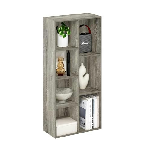 Furinno Luder 7-Cube Bookshelf: $31.35