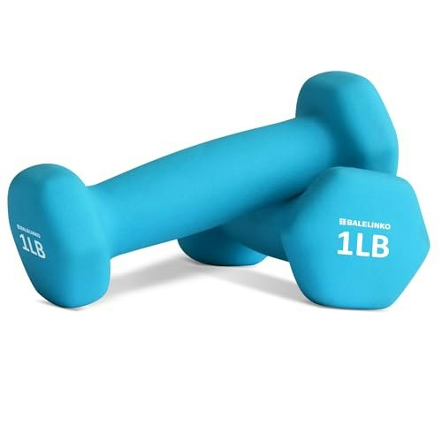 Balelinko 1-lb Neoprene Dumbbell Pair: $11.66 Balelinko 1-lb Neoprene Dumbbell Pair: $11.66