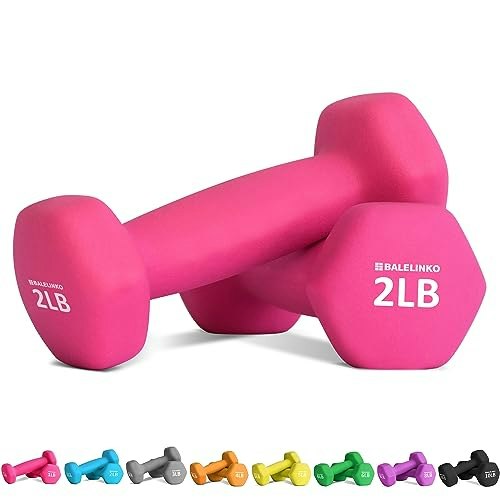 Balelinko 2lb Yoga and Pilates Hand Weights 2-Pack: $11.29 Balelinko 2lb Yoga and Pilates Hand Weights 2-Pack: $11.29