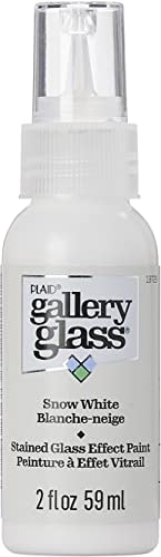 Gallery Glass 2-oz. Snow White Stained Glass Paint: $2.99 Gallery Glass 2-oz. Snow White Stained Glass Paint: $2.99