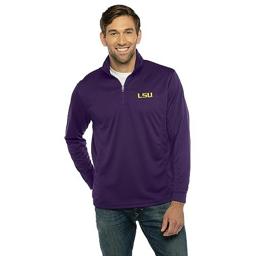 Vantage Apparel LSU Tigers Poly Micro Mesh 1/4 Zip: $38.24 Vantage Apparel LSU Tigers Poly Micro Mesh 1/4 Zip: $38.24