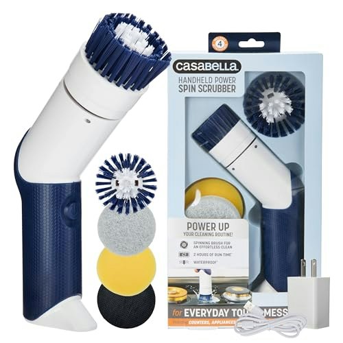 Casabella Power Spin Handheld Scrubber: $20.99 Casabella Power Spin Handheld Scrubber: $20.99