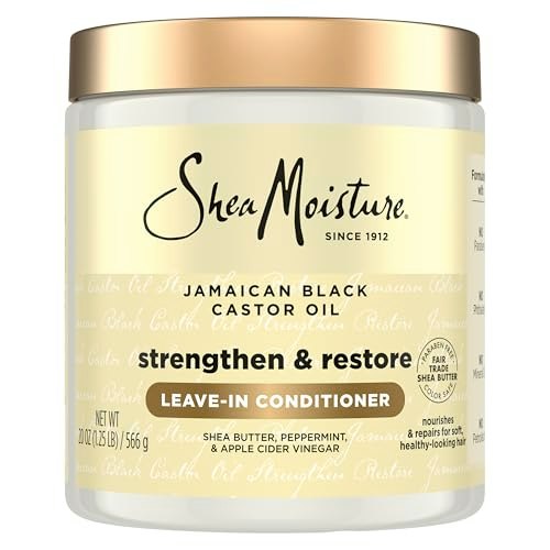Shea Moisture Jamaican Black Castor Oil Strength and Restore Leave-In Conditioner 20-fl. oz.: $10.94 Shea Moisture Jamaican Black Castor Oil Strength and Restore Leave-In Conditioner 20-fl. oz.: $10.94