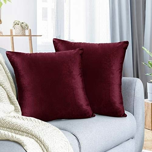 Nestl 20x20-Inch Velvet Throw Pillow Covers 2-Pack: $15.99 Nestl 20x20-Inch Velvet Throw Pillow Covers 2-Pack: $15.99