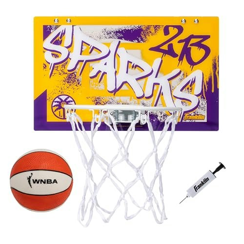 Franklin Sports WNBA Over the Door Basketball Hoop - LA Sparks: $43.99