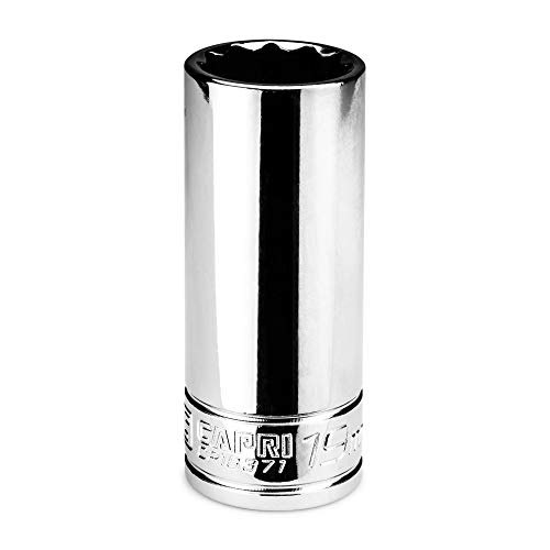 Capri Tools 3/8" Drive 19mm 12-Point Deep Socket: $6.99