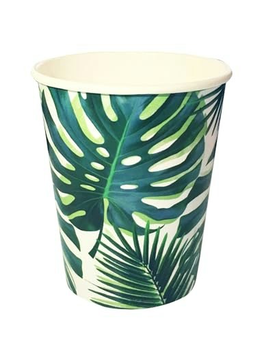 Talking Tables 9oz Tropical Palm Leaf Paper Party Cups 8-Pack: $4.99 Talking Tables 9oz Tropical Palm Leaf Paper Party Cups 8-Pack: $4.99