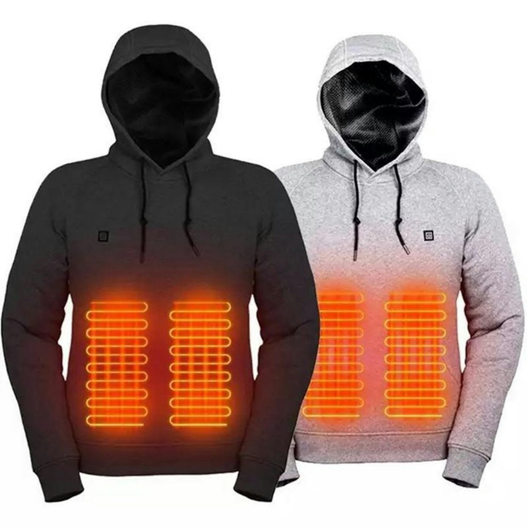 Unisex USB-Powered Heated Hoodie Sweatshirt: $30 Unisex USB-Powered Heated Hoodie Sweatshirt: $30