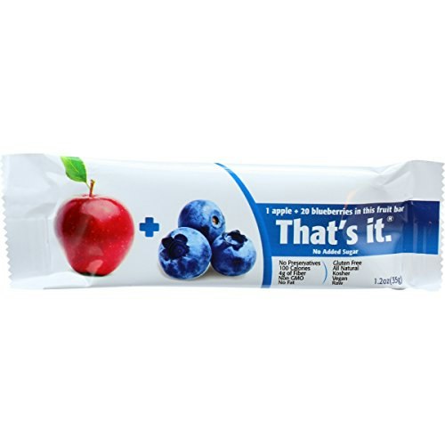That's It Apple and Blueberry Fruit Bar 1.2oz: $2.41 That's It Apple and Blueberry Fruit Bar 1.2oz: $2.41
