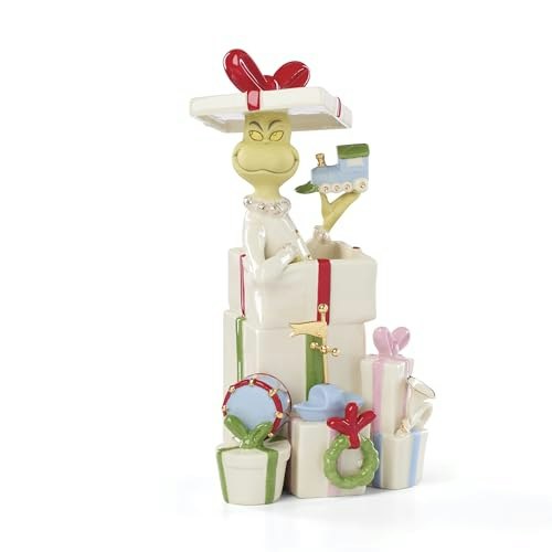 Lenox Dr. Seuss Grinch Gets the Gifts Christmas Figurine: $82.80 Lenox Dr. Seuss Grinch Gets the Gifts Christmas Figurine: $82.80