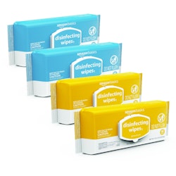Amazon Basics Lemon & Fresh Air Disinfecting Wipes 320-Count for $11 w/ Prime + free shipping