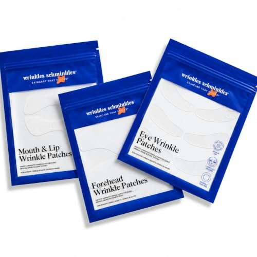 Wrinkles Schminkles Forehead, Eye, and Mouth Silicone Patch Set: $63.48 Wrinkles Schminkles Forehead, Eye, and Mouth Silicone Patch Set: $63.48