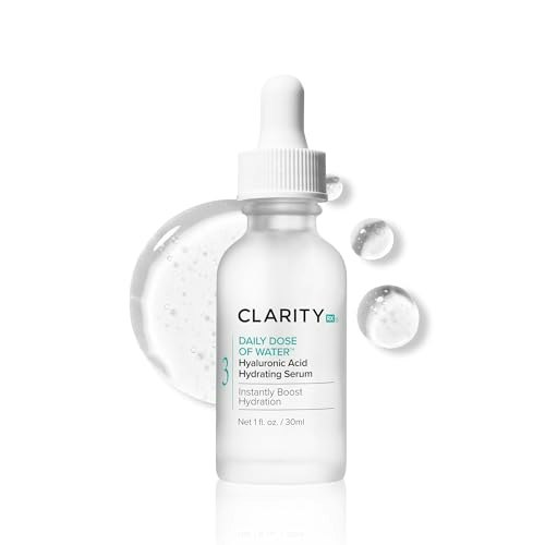 ClarityRx Daily Dose of Water Hyaluronic Acid Facial Serum: $24 ClarityRx Daily Dose of Water Hyaluronic Acid Facial Serum: $24