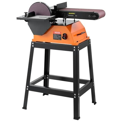 Vevor 9-inch Disc and 6x48-inch Belt Sander with Stand: $279.01 Vevor 9-inch Disc and 6x48-inch Belt Sander with Stand: $279.01