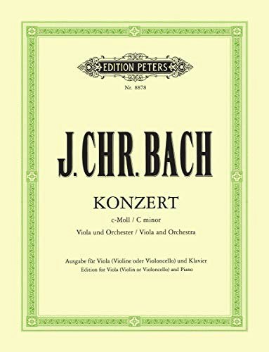 Viola Concerto in C minor for Viola and Piano: $17.80 Viola Concerto in C minor for Viola and Piano: $17.80