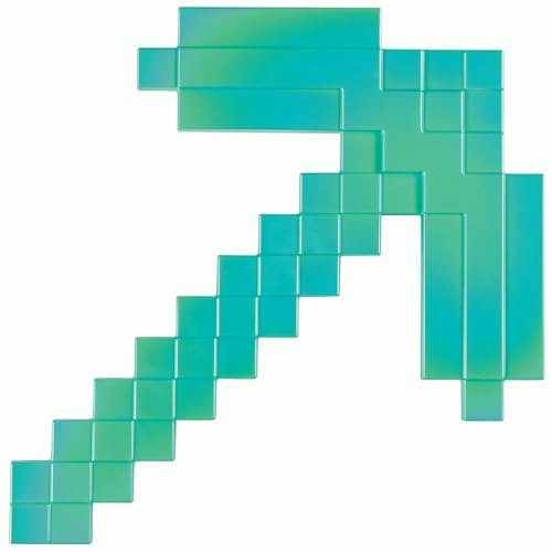 Disguise Minecraft Diamond Pickaxe Costume Accessory: $10.50 Disguise Minecraft Diamond Pickaxe Costume Accessory: $10.50