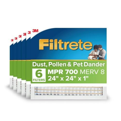 Filtrete 24x24x1 MERV 8 MPR 700 Air Filter 6-Pack: $45.74