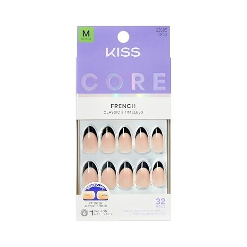 Kiss Core Press-On Nails 32-Piece Set: $6.29