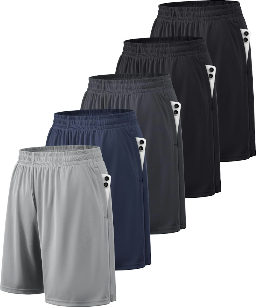 Balennz Men's Athletic Shorts 5-Pack (L only): $19 w/ Prime Balennz Men's Athletic Shorts 5-Pack (L only): $19 w/ Prime