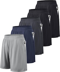 Balennz Men's Athletic Shorts 5-Pack (L only) for $19 w/ Prime + free shipping