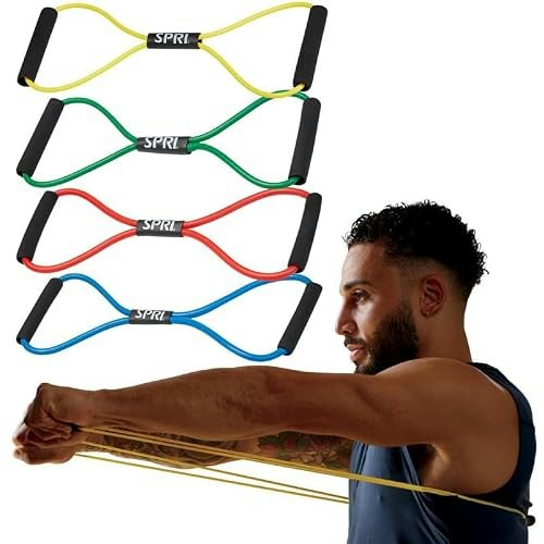 SPRI Figure-8 Ultra Toner Resistance Band 4-Pack: $36.07 SPRI Figure-8 Ultra Toner Resistance Band 4-Pack: $36.07