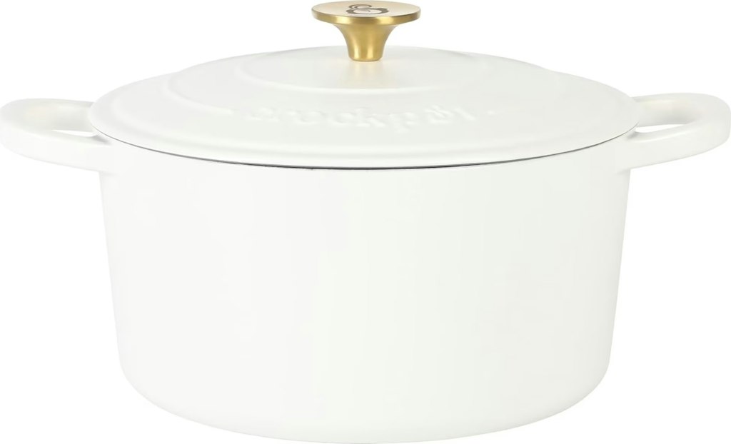 Crockpot Artisan 7-Quart Enameled Cast Iron Dutch Oven: $31