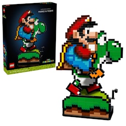 LEGO Super Mario World Mario & Yoshi for $90 w/ Prime + free shipping
