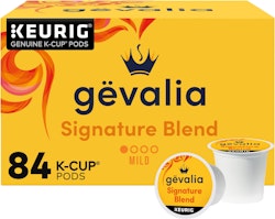 Gevalia Signature Blend Mild Roast 84-Count K-Cup Coffee Pods for $29 via Sub. & Save + free shipping