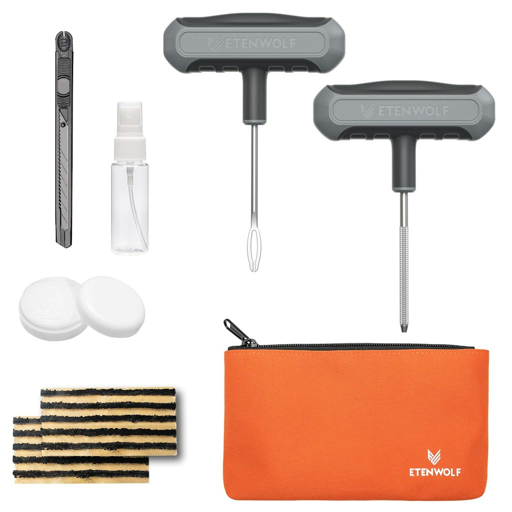Etenwolf 16-Piece Flat Tire Repair Kit: $9.48 w/ Prime Etenwolf 16-Piece Flat Tire Repair Kit: $9.48 w/ Prime