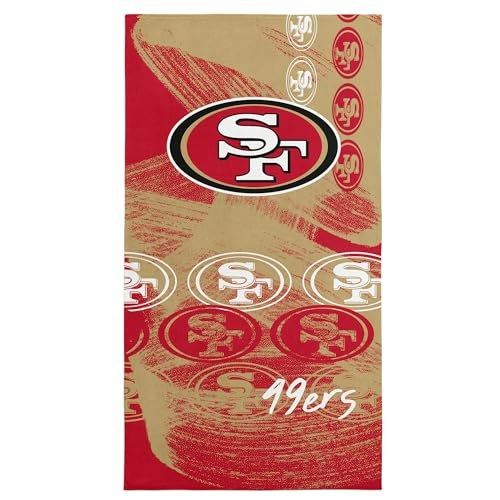 Northwest San Francisco 49ers 40" x 72" Microfiber Beach Towel: $22.96 Northwest San Francisco 49ers 40" x 72" Microfiber Beach Towel: $22.96
