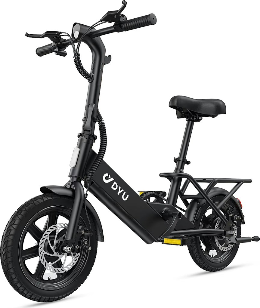 DYU C3 14" Folding Electric Bicycle: $179 DYU C3 14" Folding Electric Bicycle: $179
