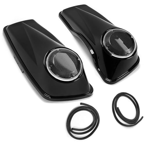 Hecasa 6.5-Inch Saddlebag Speaker Lids for Harley Davidson: $61.78 Hecasa 6.5-Inch Saddlebag Speaker Lids for Harley Davidson: $61.78