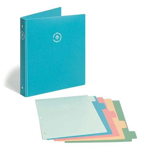 U-Eco 1-Inch Poly Binder and 5-Tab Divider Set: $9.19 U-Eco 1-Inch Poly Binder and 5-Tab Divider Set: $9.19