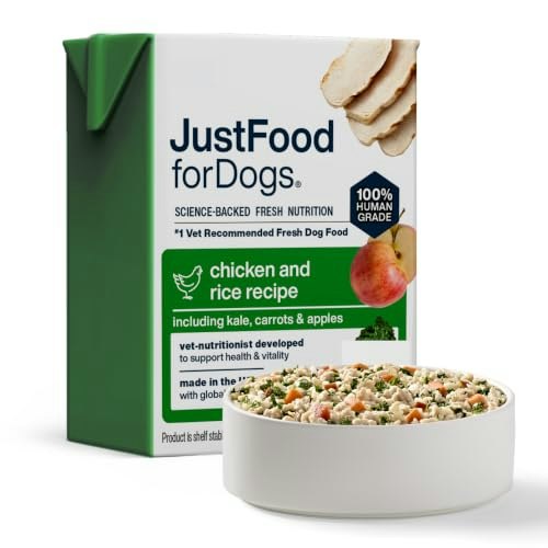 JustFoodForDogs Chicken & White Rice Pantry Fresh Wet Dog Food 12.5-oz 12-Pack: $44.99 JustFoodForDogs Chicken & White Rice Pantry Fresh Wet Dog Food 12.5-oz 12-Pack: $44.99