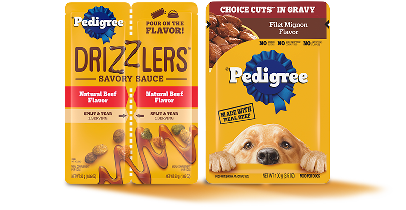 Pedigree Pouches & Drizzlers Dog Food Sample: Free Pedigree Pouches & Drizzlers Dog Food Sample: Free