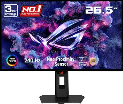 ASUS ROG Strix 27" 1440p OLED Gaming Monitor for $384 w/ Prime + free shipping