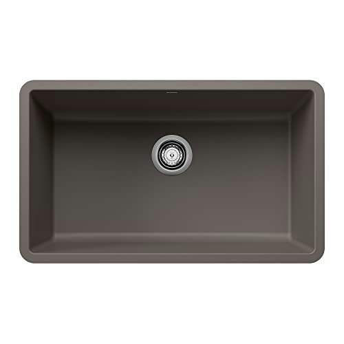 Blanco Precis 30-Inch Silgranit Single Bowl Undermount Kitchen Sink: $502.86