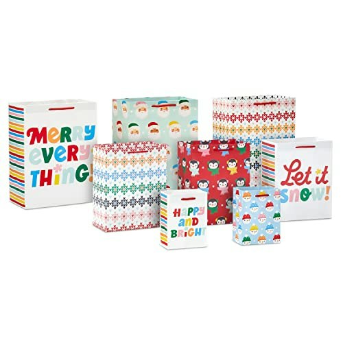 Hallmark Christmas Gift Bag Assortment 8-Pack: $11.28 Hallmark Christmas Gift Bag Assortment 8-Pack: $11.28