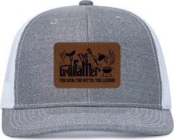 Men's "The Grillfather" Trucker Hat: 1-cent + free shipping w/ $25