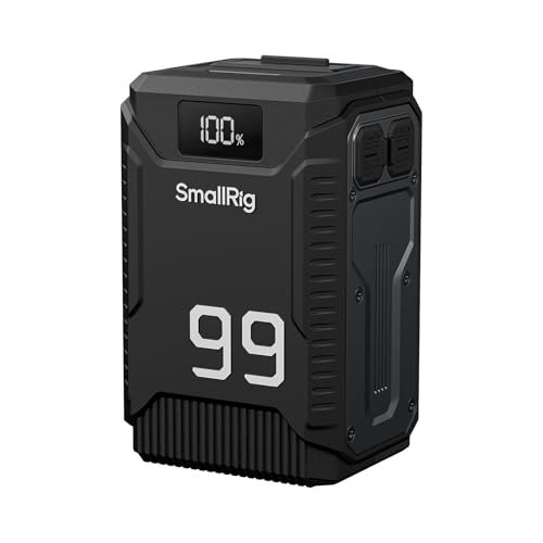 SmallRig T99 99Wh 6,800mAh V-Mount Camera Battery: $189.99 SmallRig T99 99Wh 6,800mAh V-Mount Camera Battery: $189.99