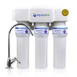 Aquasana Claryum 3-Stage Max Flow Under Sink Water Filter for $161 + free shipping