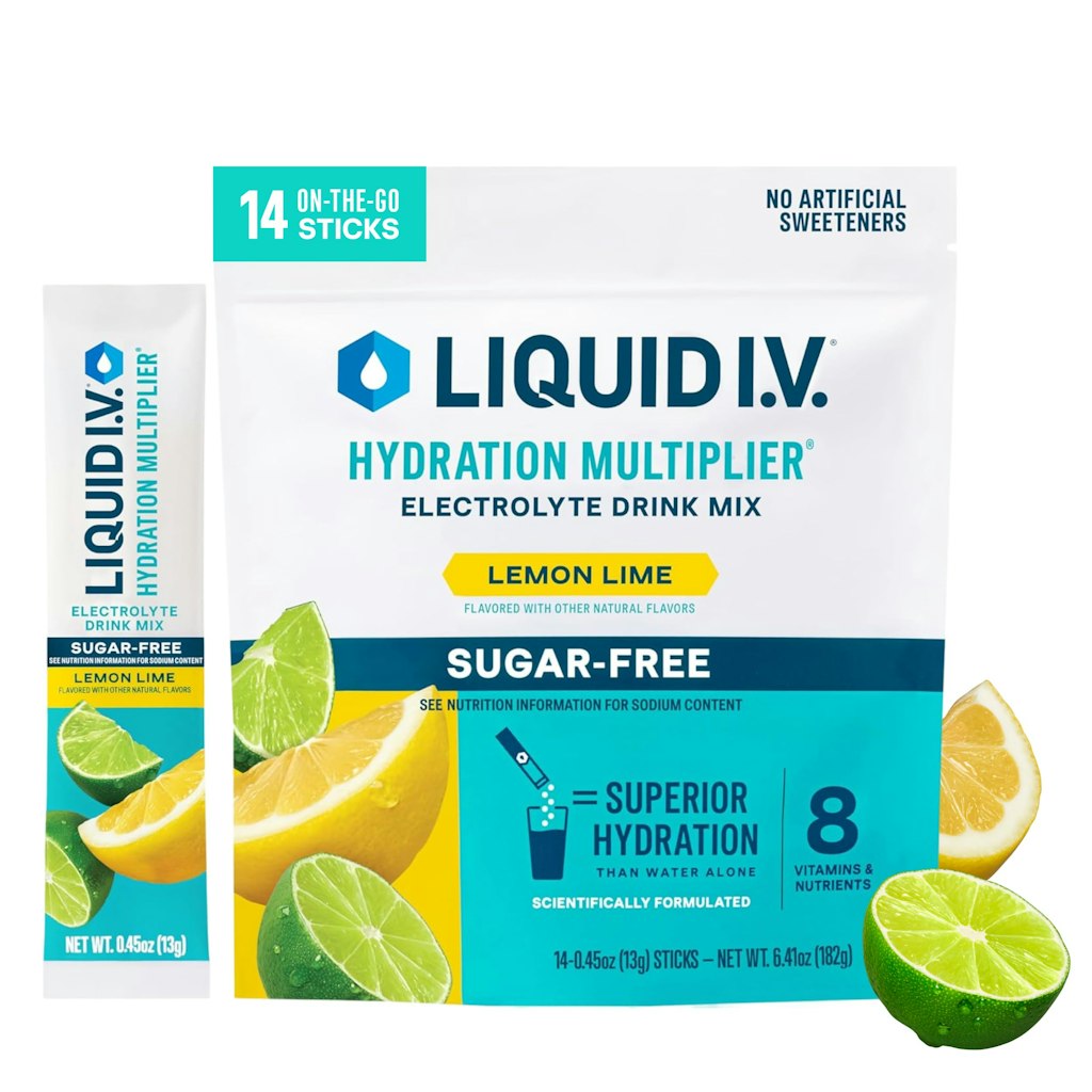 Liquid I.V. Sugar Free Hydration Electrolytes 14-Count: $16 w/ subscribe & save Liquid I.V. Sugar Free Hydration Electrolytes 14-Count: $16 w/ subscribe & save