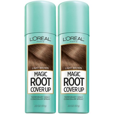 L'Oreal Paris Magic Root Gray Hair Cover Up Spray 2-Pack for $18 w/ Prime + free shipping