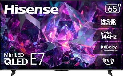 Hisense E7 Cinema Series 65E7SF 65" 4K Smart TV for $580 w/ Prime + free shipping