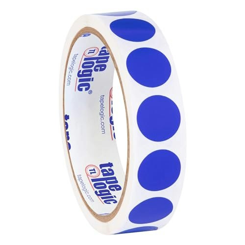 Tape Logic 3/4" Blue Polka Dot Label Stickers 500-Pack: $9.06 Tape Logic 3/4" Blue Polka Dot Label Stickers 500-Pack: $9.06
