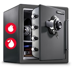 SentrySafe Fireproof Dial Combination 1.23-Cu. Ft. Safe for $189 w/ Prime + free shipping